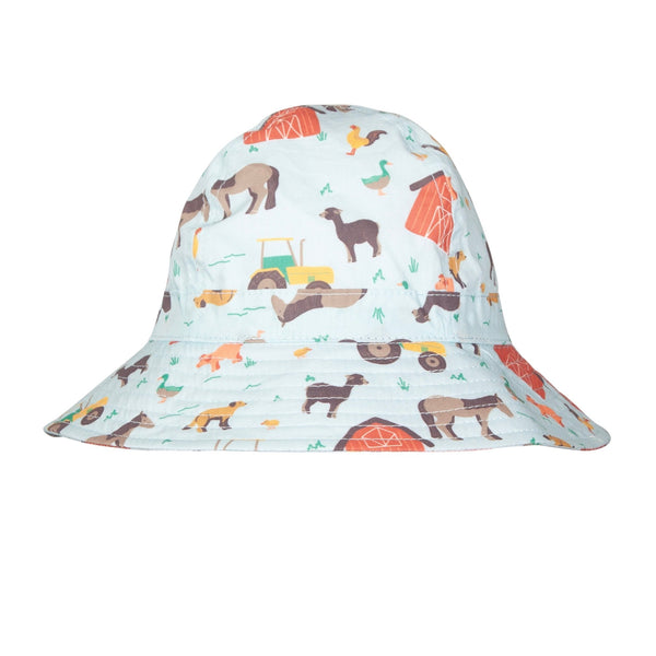 Farmyard Wide Brim Infant Hat - Acorn Kids Accessories
