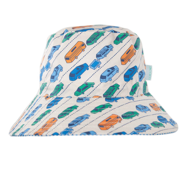 Fast Lane Wide Brim Bucket Hat - Acorn Kids Accessories