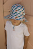 Fast Lane Wide Brim Bucket Hat - Acorn Kids Accessories