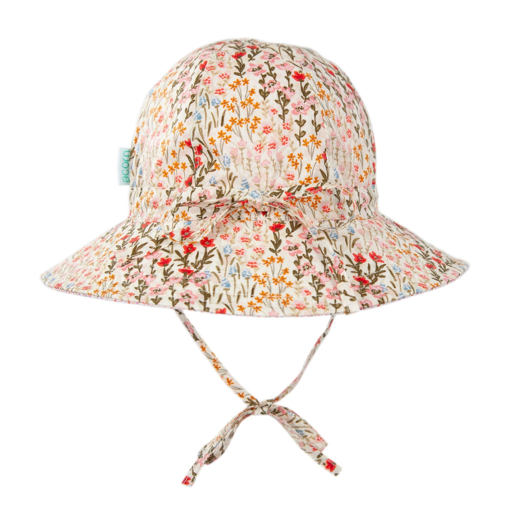 Fiorella Wide Brim Reversible Sunhat - Acorn Kids Accessories