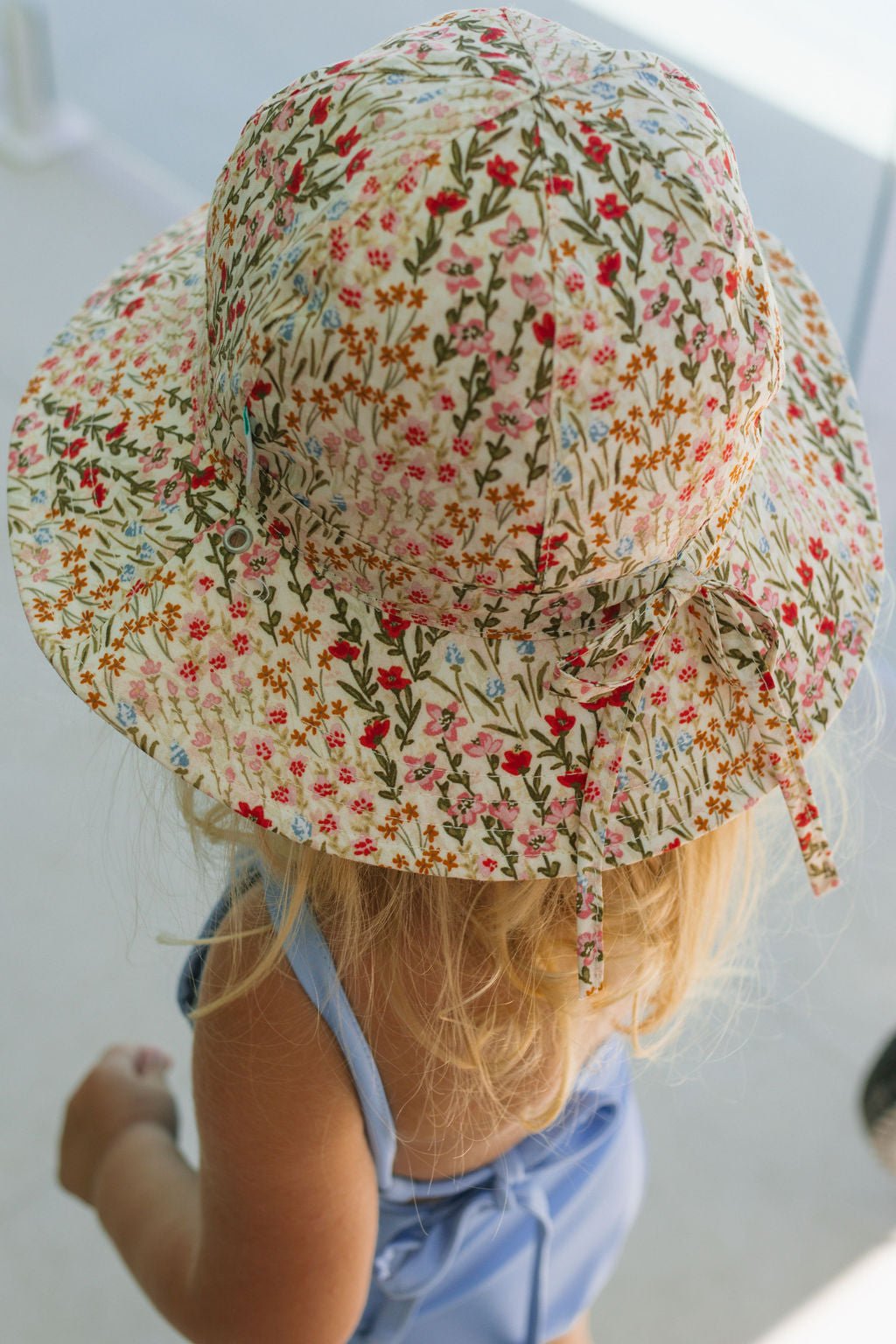 Fiorella Wide Brim Reversible Sunhat - Acorn Kids Accessories