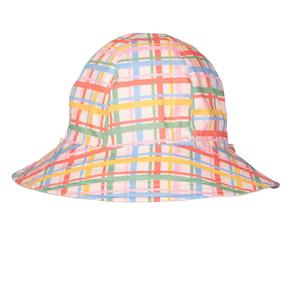 Floating Hearts Wide Brim Reversible Sunhat - Acorn Kids Accessories