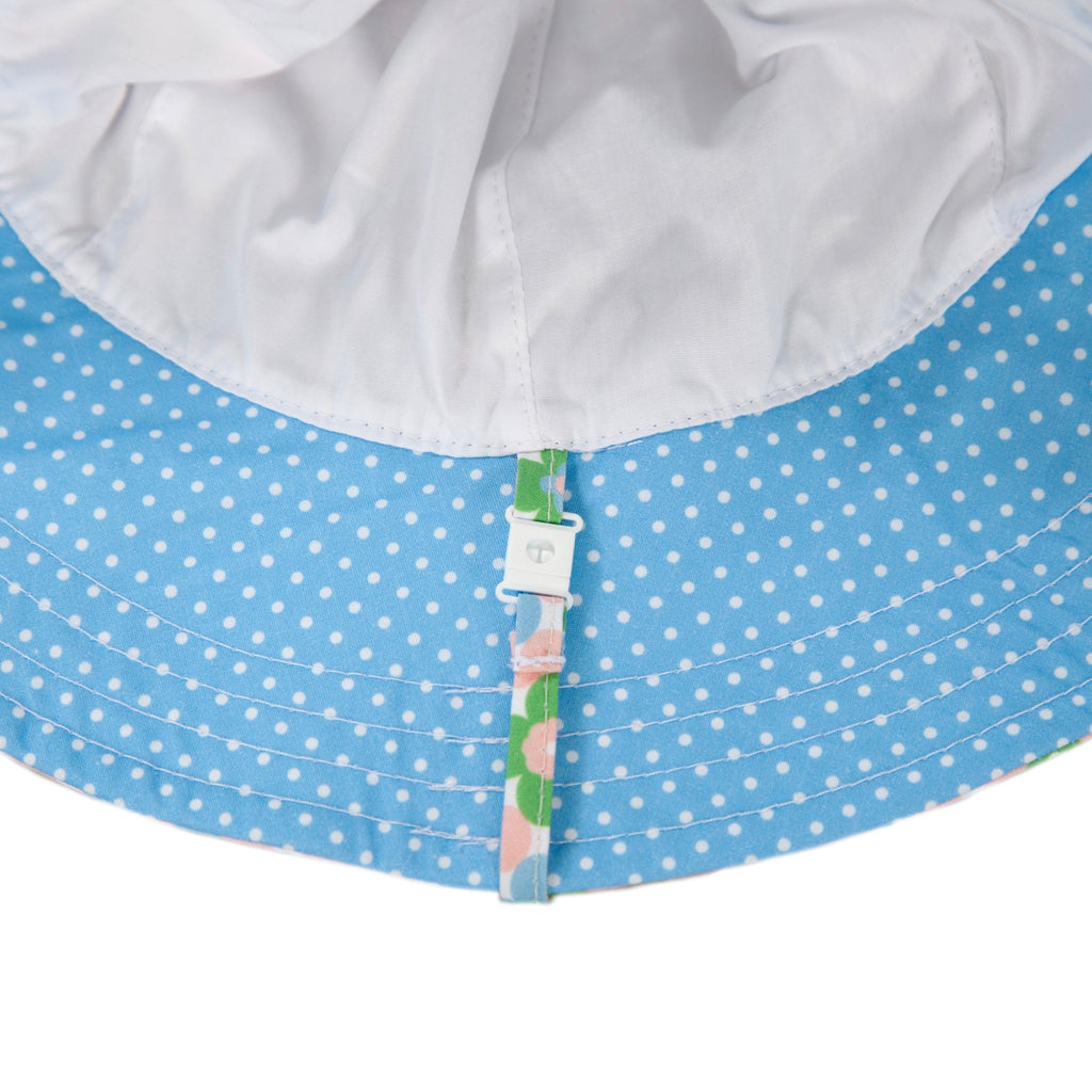 Flower Child Wide Brim Sunhat - Acorn Kids Accessories