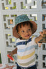 Frogs Wide Brim Bucket Hat - Acorn Kids Accessories