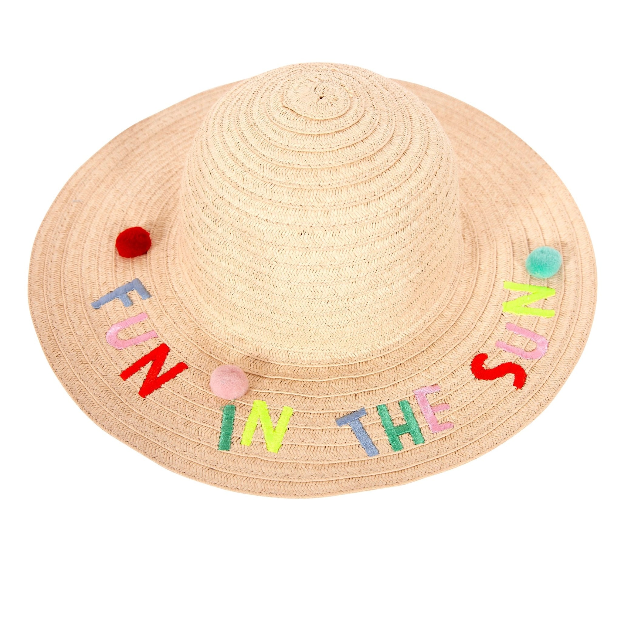 Fun Straw Hat Kids Straw Hats | Kids Straw Bags | Acorn Kids Hats & Bags | Acorn Kids