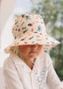 Garden Friends Wide Brim Bucket Hat - Acorn Kids Accessories