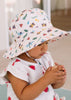 Garden Friends Wide Brim Bucket Hat - Acorn Kids Accessories