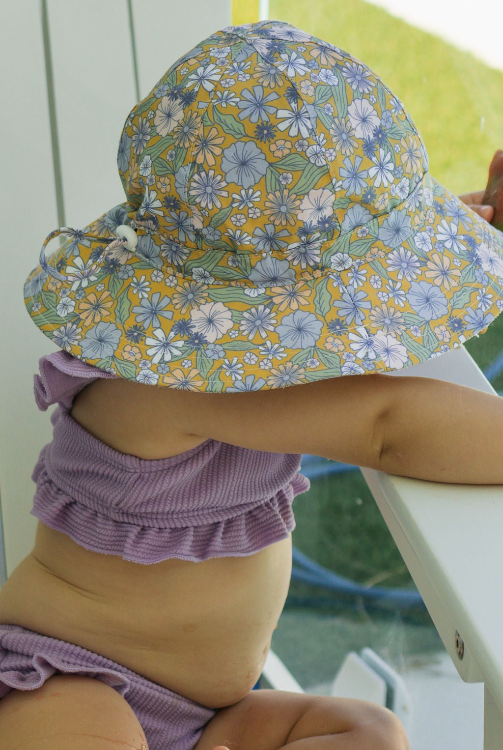 Gardenia Wide Brim Sunhat - Acorn Kids Accessories