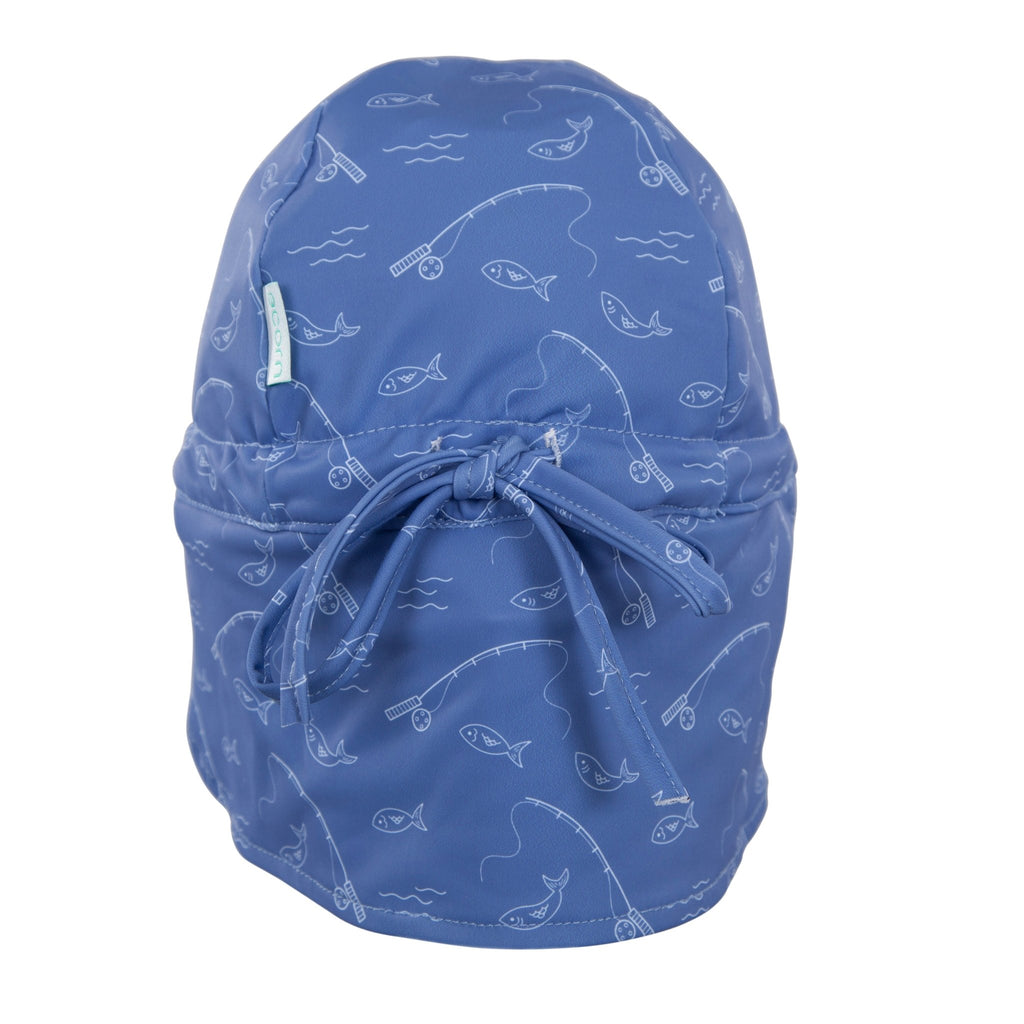 Gone Fishing Swim Flap Cap - Acorn Kids Accessories