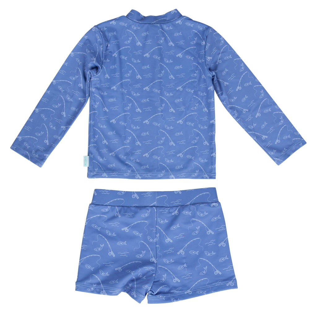 Gone Fishing UPF50+ Swimming Suit - Acorn Kids Accessories