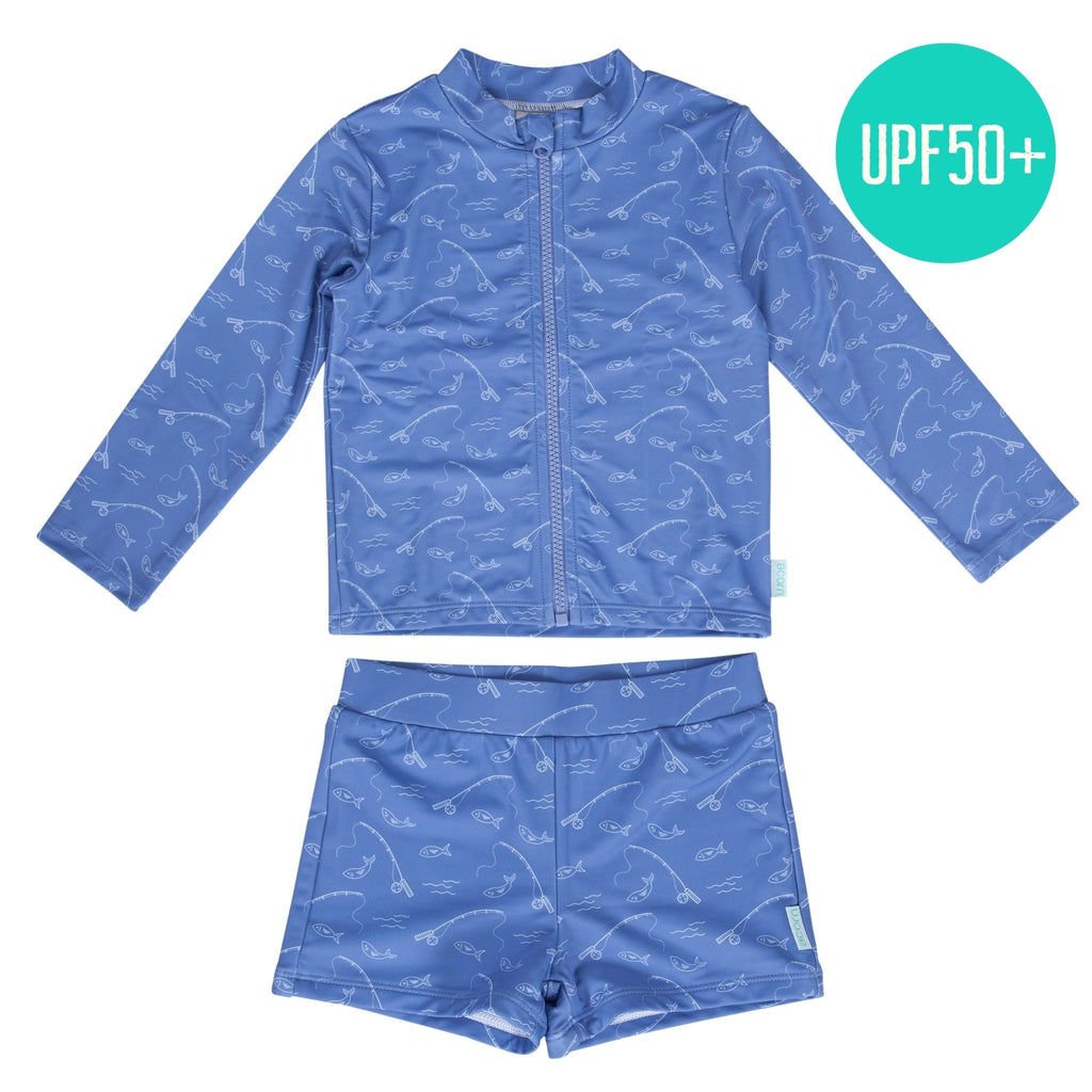 Gone Fishing UPF50+ Swimming Suit - Acorn Kids Accessories
