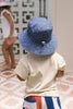 Gone Fishing Wide Brim Bucket Hat - Acorn Kids Accessories