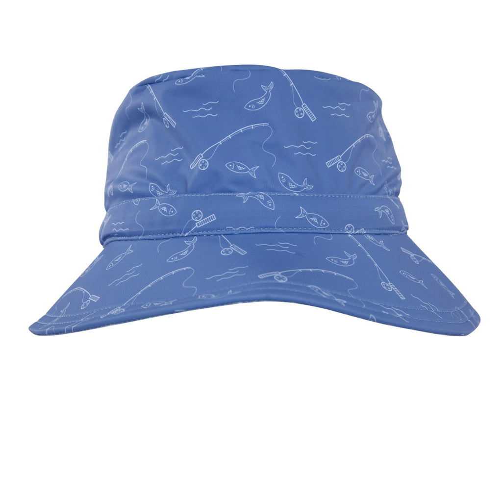 Gone Fishing Wide Brim Swim Hat - Acorn Kids Accessories