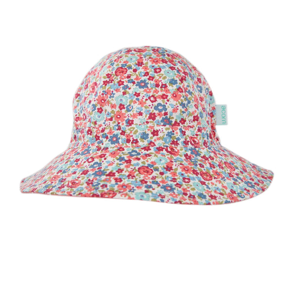 Heather Wide Brim Reversible Sunhat - Acorn Kids Accessories