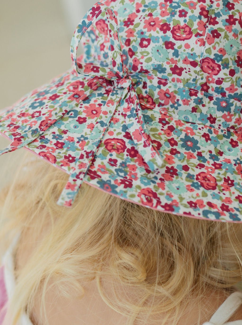 Heather Wide Brim Reversible Sunhat - Acorn Kids Accessories