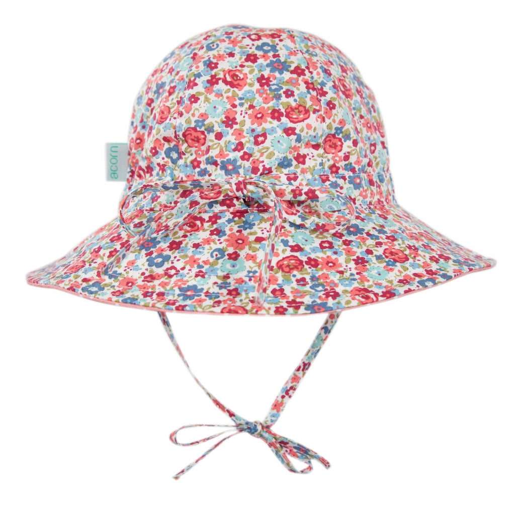 Heather Wide Brim Reversible Sunhat - Acorn Kids Accessories