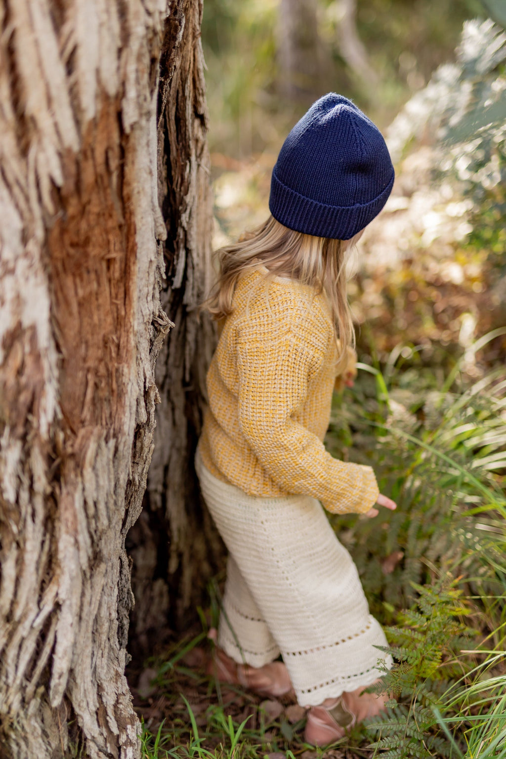 Helsinki Beanie Navy - Acorn Kids Accessories