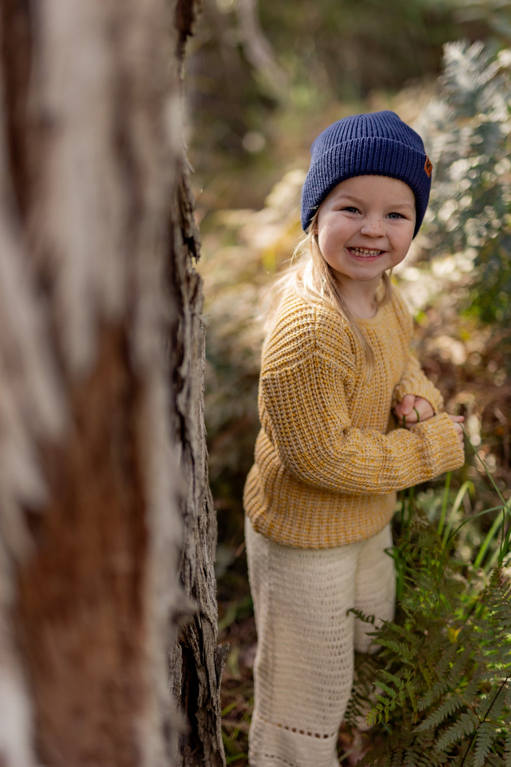 Helsinki Beanie Navy - Acorn Kids Accessories