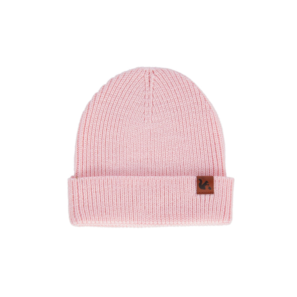 Helsinki Merino Beanie Pink - Acorn Kids Accessories