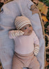 Henley Beanie and Mittens Set Cream - Acorn Kids Accessories