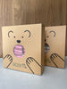 Henley Beanie and Mittens Set Cream - Acorn Kids Accessories