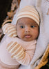 Henley Beanie and Mittens Set Cream - Acorn Kids Accessories