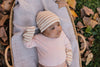 Henley Beanie and Mittens Set Cream - Acorn Kids Accessories