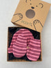 Henley Beanie and Mittens Set Pink - Acorn Kids Accessories