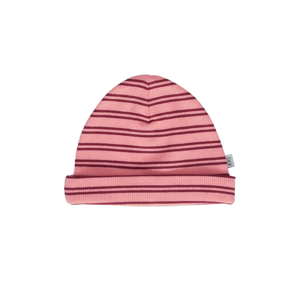Henley Beanie and Mittens Set Pink - Acorn Kids Accessories