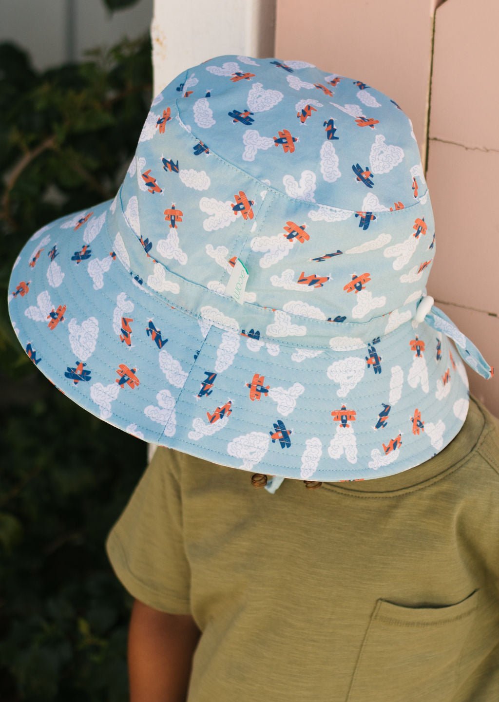 High Flyers Wide Brim Bucket Hat - Acorn Kids Accessories