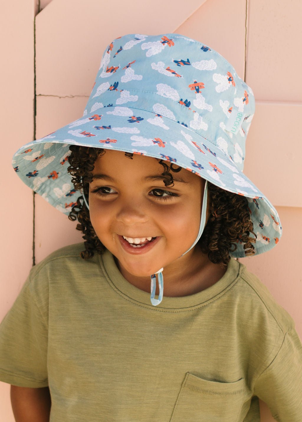High Flyers Wide Brim Bucket Hat - Acorn Kids Accessories