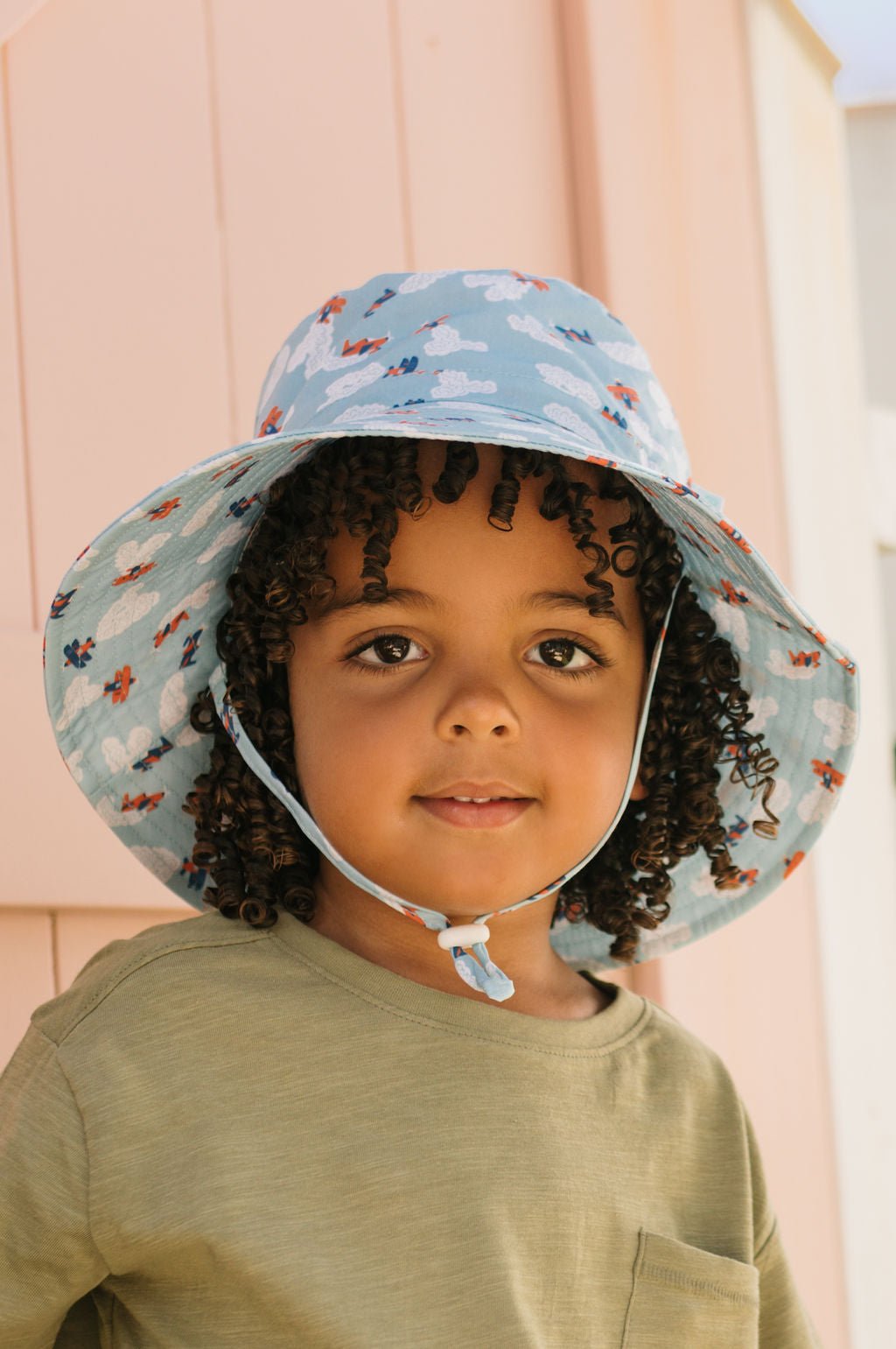 High Flyers Wide Brim Bucket Hat - Acorn Kids Accessories