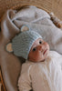 Infant Bear Beanie and Mittens Bundle - Blue - Acorn Kids Accessories