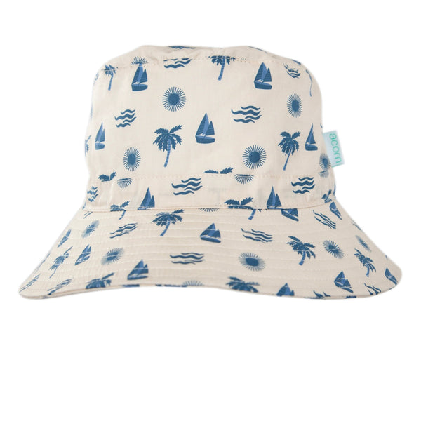 Island Breeze Wide Brim Bucket Hat - Acorn Kids Accessories