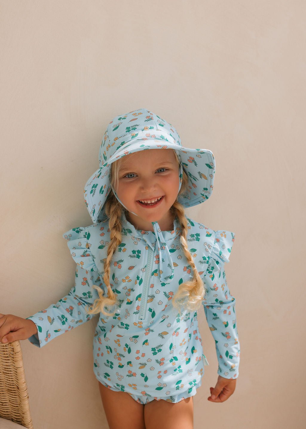Jasmine Wide Brim Swim Hat - Acorn Kids Accessories