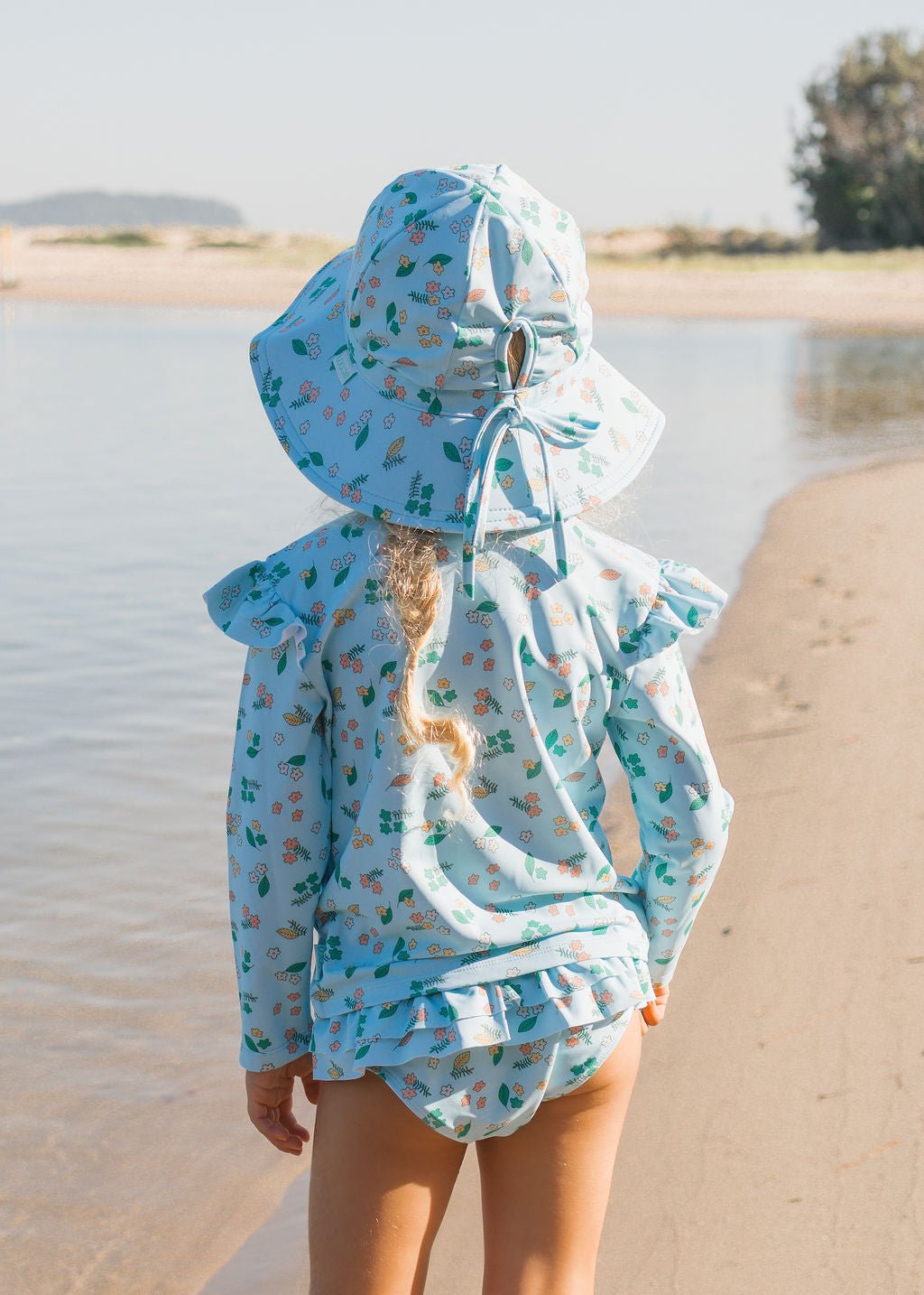 Jasmine Wide Brim Swim Hat - Acorn Kids Accessories