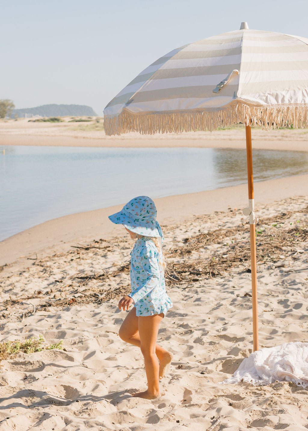 Jasmine Wide Brim Swim Hat - Acorn Kids Accessories