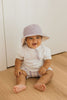Lavender Frayed Bucket Hat - Acorn Kids Accessories