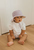 Lavender Frayed Bucket Hat - Acorn Kids Accessories