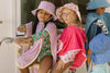 Lavender Terry Towelling Hooded Towel - Acorn Kids Accessories
