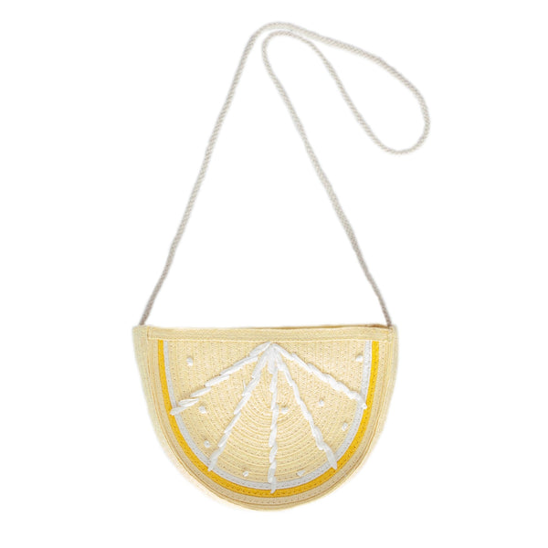 Lemon Segment Straw Bag - Acorn Kids Accessories