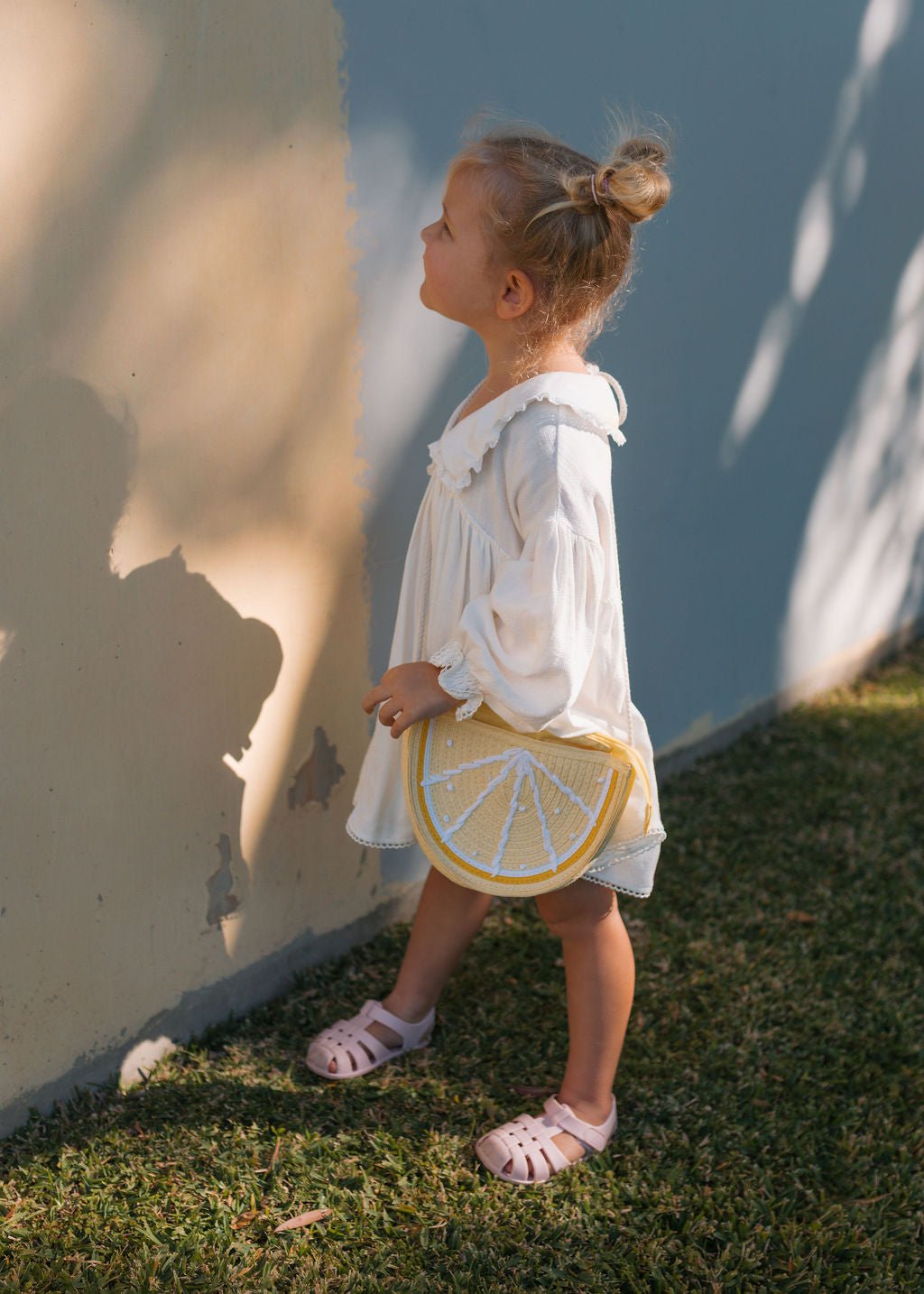 Lemon Segment Straw Bag - Acorn Kids Accessories
