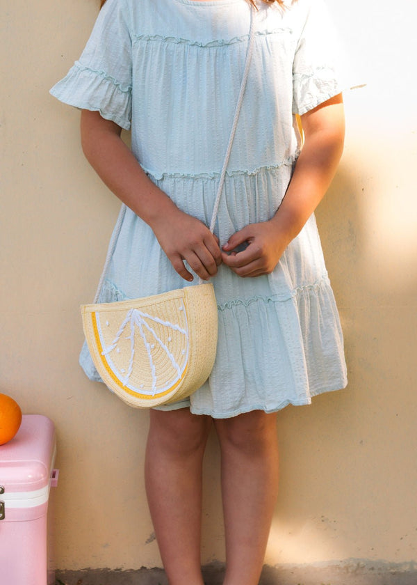 Lemon Segment Straw Bag - Acorn Kids Accessories