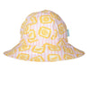 Lemonade Stripe Wide Brim Sunhat - Acorn Kids Accessories
