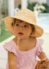 Lemonade Stripe Wide Brim Sunhat - Acorn Kids Accessories