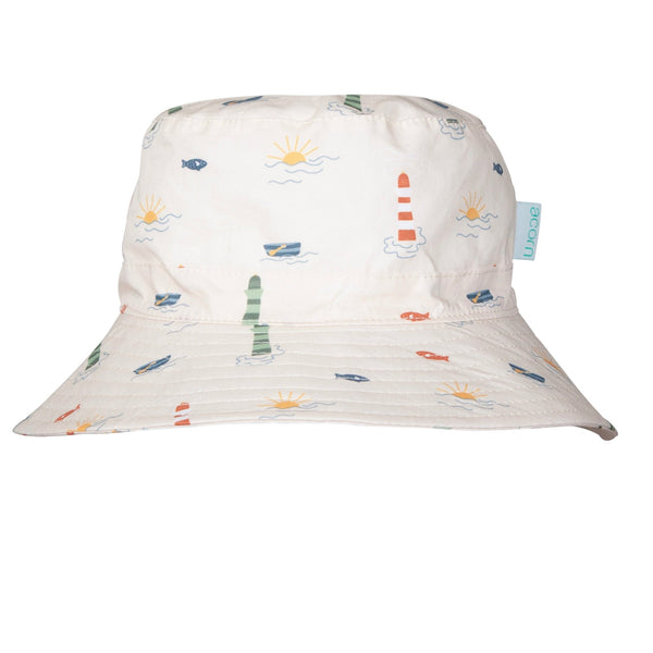 Lighthouse Wide Brim Bucket Hat - Acorn Kids Accessories