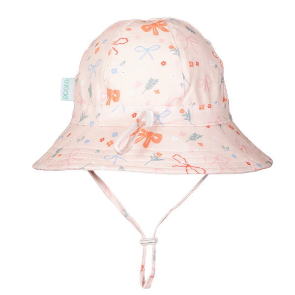 Little Bows Soft Jersey Sunhat - Acorn Kids Accessories