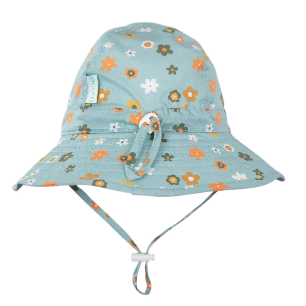 Little Flora Wide Brim Infant Hat - Acorn Kids Accessories