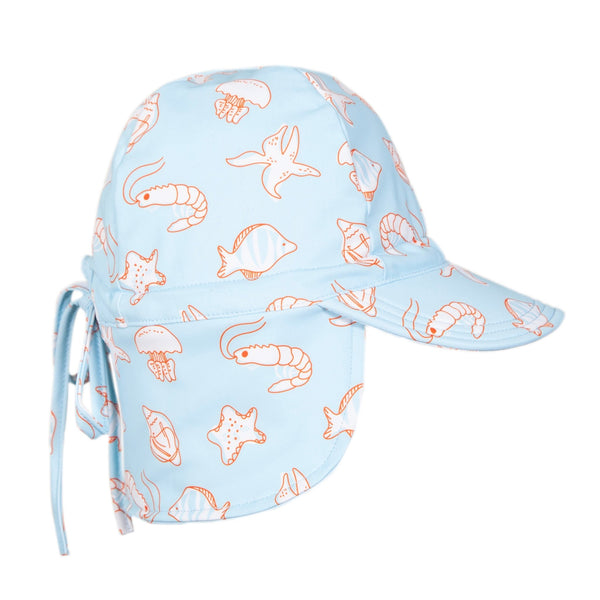 Marine Friends Swim Flap Cap - Acorn Kids Accessories