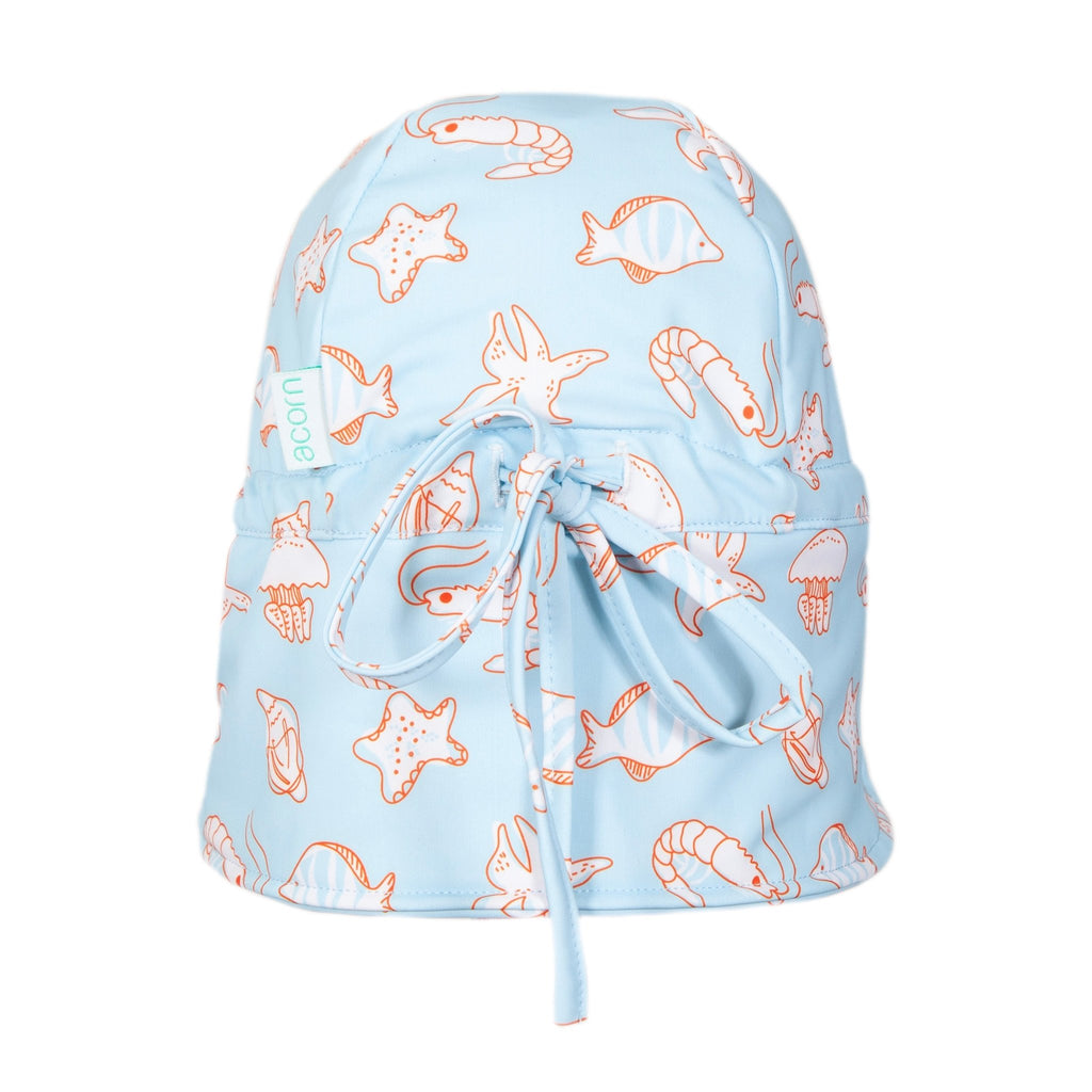 Marine Friends Swim Flap Cap - Acorn Kids Accessories